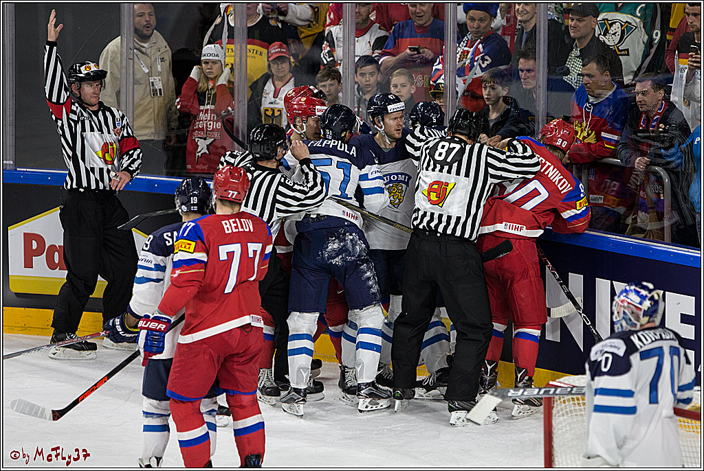 IIHF WM 2017, Russland - Finnland, 21.05.2017